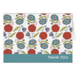 Floral Whimsy Thank You Cards
