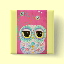 Floral Wishes buttons