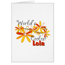 Floral World's Coolest Lola cards