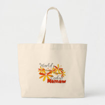 Floral World's Coolest Memaw bags