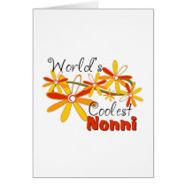 Floral World's Coolest Nonni cards