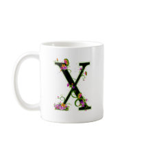 Floral X Mug