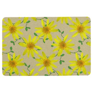 Floral Yellow Wildflower on any Color