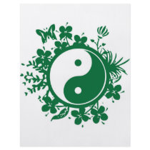 Floral Yin Yang Flyer Design