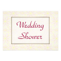 Floraline Mauve WEDDING Shower invitation invitations
