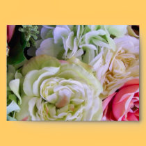 Florals For Greeting Envelope
