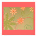 Florals Whirling posters by pammys Florals Whirling posters