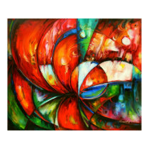 Floraltasia - Canvas Print posters