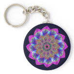 Floramoeba Pink Key Chains