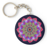 Floramoeba Rose Keychains