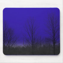 FLORAS FEAST AZURE SKY mousepads