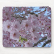 FLORAS FEAST PINK BLOSSOMS mousepads