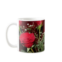 FLORAS FEAST RED ROSES mugs