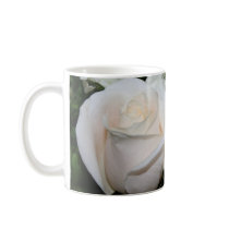 FLORAS FEAST WHITE ROSE mugs