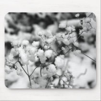 FLORAS FEAST WINTER POM POMS mousepads by wendybandurskimiller FLORAS FEAST WINTER POM POMS mousepads