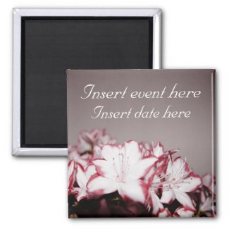 Floreal Save the date Magnet