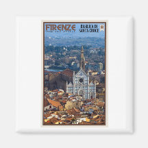 Florence - Basilica di Santa Croce Magnets