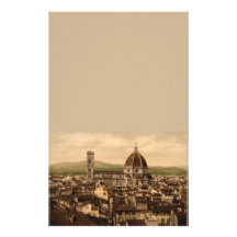 Florence Cathedral, Tuscany, Italy Custom Stationery