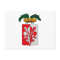 Florence Coat of Arms Postcard by FlagTshirts Florence Coat of Arms Postcard