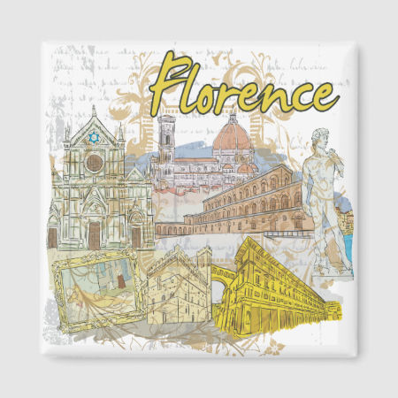 Florence Fridge Magnet