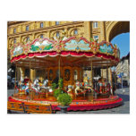 Florence, Italy Antique Carousel postcards
