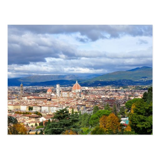 Florence, Italy postcard Zazzle
