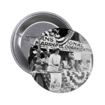 Florence Jaffray Hurst Daisy Harriman Suffragette Pins