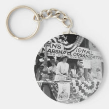 Florence Jaffray Hurst Daisy Harriman Suffragette Key Chain