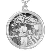Florence Jaffray Hurst Daisy Harriman Suffragette Necklaces