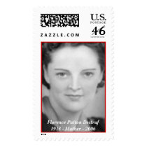Florence Marie Patton Destruf postage