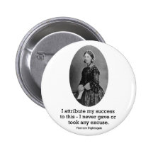 Florence Nightingale Button