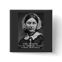 Florence Nightingale:Notes on Nursing buttons