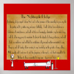 Florence Nightingale Pledge Poster posters