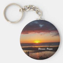 Florence, Oregon Keychain