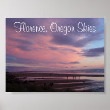Florence, Oregon Skies Print