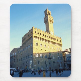 Florence - Piazza della Signoria Mouse Pad