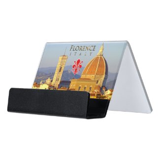 Florence - Santa Maria del Fiore Desk Business Card Holder