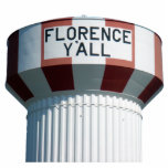 Florence Y'all Water Tower Sculpture