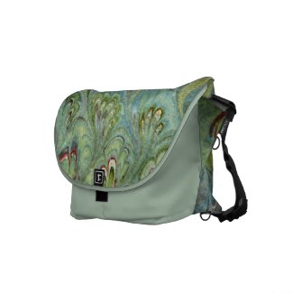 Florentine Marbled Abstract Messenger Bag rickshaw_messengerbag