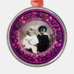 FLORENTINE  RENAISSANCE FRUITS Photo Template Christmas Tree Ornament