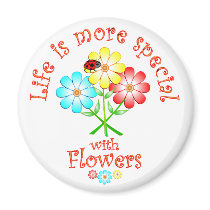 Flores imanes