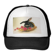 Flores nombradas conejo de Boris del zorro platead Gorras De Camionero