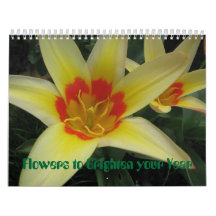Flores para aclarar su año calendario