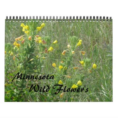Flores salvajes calendario de pared Flores salvajes calendario de pared