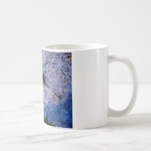 flores tazas de café