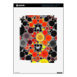 Florescent Bold Abstract Pattern iPad 3 Decals
