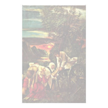 Florian Scenes Follow A Legend Of St. Florian Stationery Paper