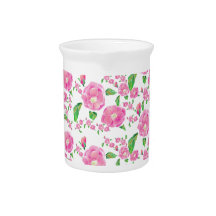 Floribunda Ditsy Rose Pitcher