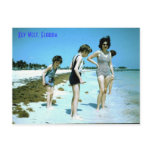 Florida 1965 Key West beach, Key West, Florida Postcards