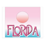 Florida Airbrush Sunset Post Card